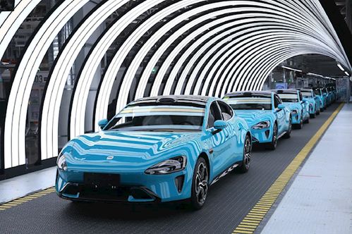 現(xiàn)場看su7生產(chǎn)下線 走進小米汽車工廠第二期12月上線